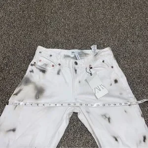 Zara | Jeans | Nwt Zara The Indie Pant Stained Destroyed